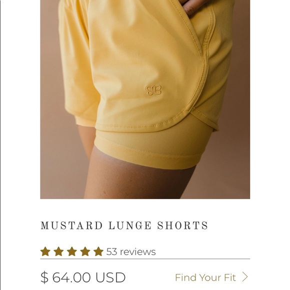 Yellow Albion shorts - Picture 4 of 4